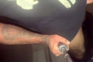 wife flashes street cyclist cums then cuck fucks hard twice 💦