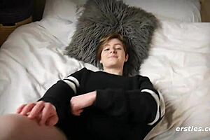 These european crossdressers finger and strap fuck hard