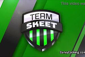 wanna risk fucking on the couch during this basketball game night with big tits?