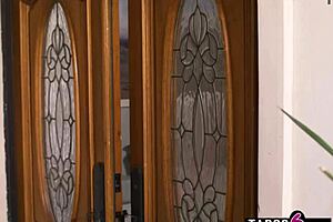 Naughty Lesbian Couple Licks Hot Teen Nanny Pussy Wetly