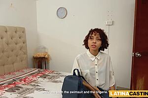 oh god, cute latina 18+ screams in rough pov anal at casting