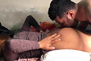 Wet pussy licked anally before rough creampie cumshot on ass pov