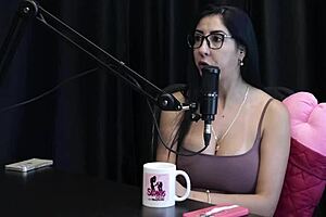 this horny brazilian brunette shows off her perfect natural tits and wet pussy teasing for sex since guys were late