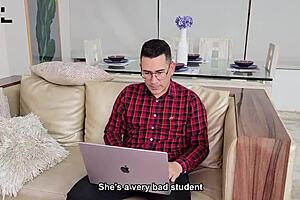 swapping favors with sexy teacher salome gil for uni grades part 1