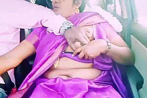 i'm the indian housewife seducing car driver with dirty telugu talk and handjob
