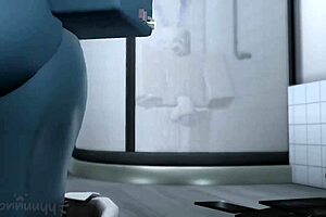 Blue Girl's Subtle Seduction Leads to Intense Climax and Passionate Release Moments