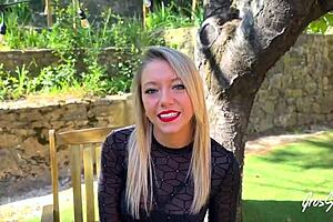 hey ashley jolie that blonde milf gobbles cock like a total queen