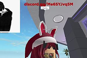 fucking that roblox christmas bunny ass tits bouncing wild 🎄🐰🍑