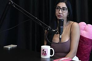 this horny brazilian brunette shows off her perfect natural tits and wet pussy teasing for sex since guys were late