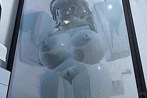 Blue Girl's Subtle Seduction Leads to Intense Climax and Passionate Release Moments