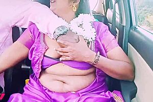 i'm the indian housewife seducing car driver with dirty telugu talk and handjob