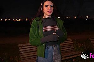 jessica kate seduces young guy into first time shemale assfucking