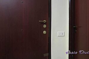 desperate housewife spreads legs for rent payment with asia divine's wild assfucking