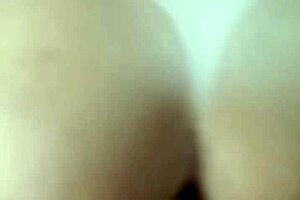 watch this married slut squirt hard on huge cock with buttplug tease