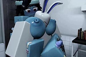 Blue Girl's Subtle Seduction Leads to Intense Climax and Passionate Release Moments