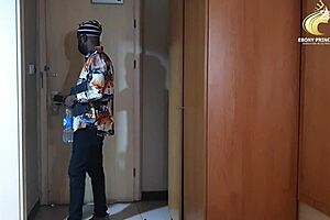 Ebony Nurse Fucks Interviewer Hard for That Big Promotion