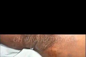 ghetto slut's pussy ass stretched eaten fucked cum on big cheeks