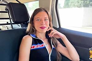 Lola and Marta, two hot brunettes, get their asses drilled by one huge cock.