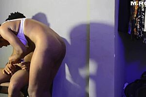 Horny School Crush Rides Big Cock Risking Intense Moaning Pleasures