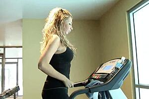 blonde milf's massive tits explode with sticky cum surprise