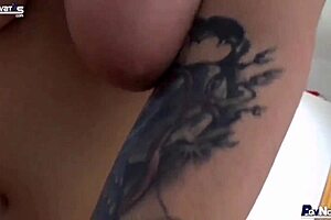 Arab teen with huge natural tits rides monster cock hardcore