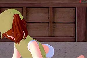 Intense 3D Hentai Sex with Fio in Tight Underwear Metal Slug Fantasy