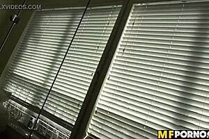 the big booty blonde writhes in ecstasy as she's pounded deep in bed