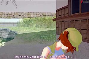 Intense 3D Hentai Sex with Fio in Tight Underwear Metal Slug Fantasy