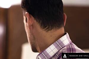 Cheating Hubby Fucks Wife Hard After Mistress Close Call Thrill!