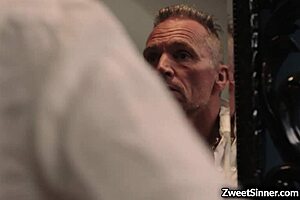 seductive babe charms older guy fucks for cash deepthroat