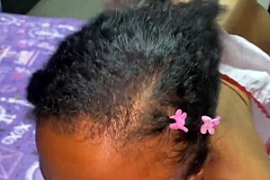 colombian trans teen in lingerie takes first brutal pussy pounding bent over