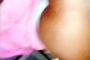ghetto slut's pussy ass stretched eaten fucked cum on big cheeks