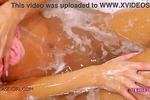 Super Hot Brunette Teen Casting Interview Sofa Swallow POV