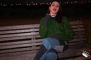 jessica kate seduces young guy into first time shemale assfucking