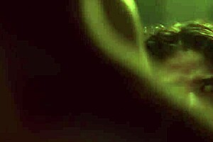 blue haired babe and roommate possessed by alien go wild kissing scissoring pussy licking screaming orgasm 😈👽