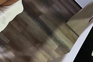 gothic chick's deep blowjob sparks rough passionate fucking