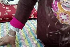 bhabhi sneaks anal fun with curvy brunette in secret session