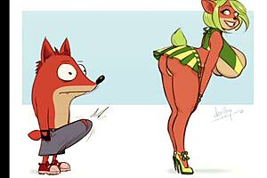 Huge Tits and Monster Cock in Best Deilhs Crash Powergirl Wonder Woman Cum Fest