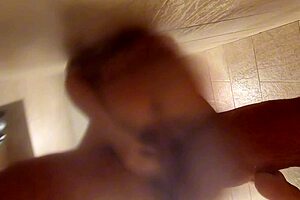 Caught Husbands Friend Spying Shower Big Tits Blonde Deepthroat Blowjob Fuck