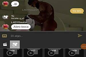 Chilena slut begs to devour that black cock double-style till she squirts