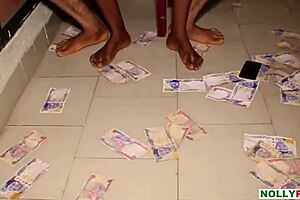 nigerian babe dances then takes big black cock pounding hard