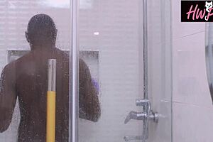 Horny Babe Fucks Househelp Cocks!