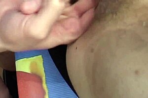 What if she wiped that hairy milf pussy just to explode all over him?