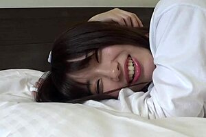 japanese college girl surrenders to steamy intimate thrusts