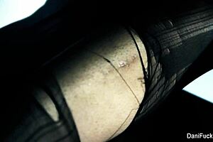 Sexy Brunette Dani Daniels Masturbates Big Tits and Pussy