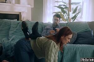 Hey, check out this submissive babe and her ebony friend geared up for domination play and rough fucking