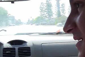 jacky joy picks up hitchhiker for wild ass pounding and titty fucking 🍑💦