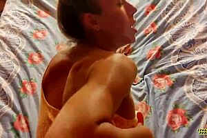 creampie my tanned classmate in attic while parents away