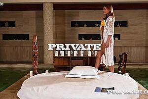 Kitana Lure Milf Teases Oiled Interracial Massage Big Cock Thrills