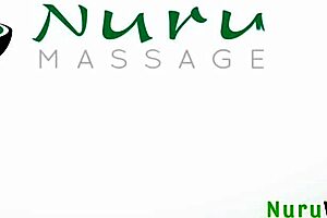 Anna Claire Clouds Prepares Client For Petite Nuru Massage